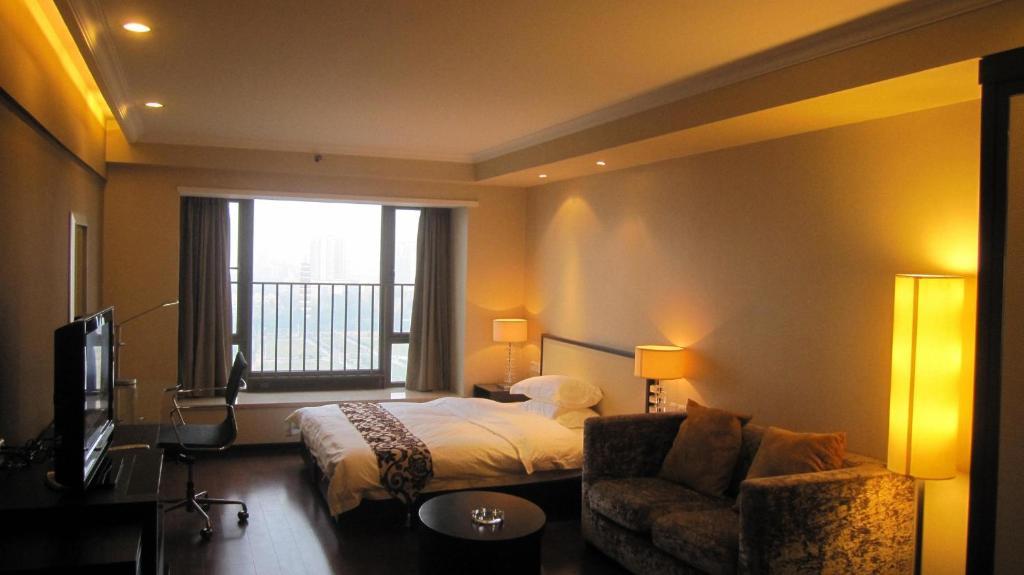 Guangzhou Meiyijia Hotel Apartment Rum bild